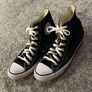 Converse Classic Black and White High-Tops